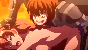 [Hentai] Village girl fucked hard in front of the villagers eyes