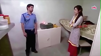young Indian fucked by security guard Hindi porn