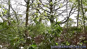 Whore pov sucking dick outdoors