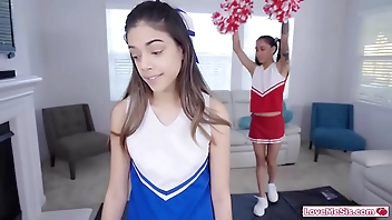 Stepsis and asian bestie sucking stepbro