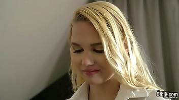 Fat old bastard fucks tiny tight young pussy