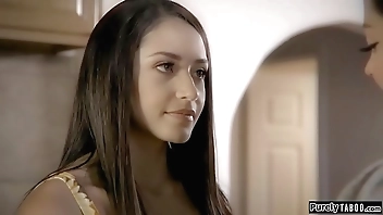 Teen is sexually hazed by two big cocks