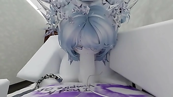 I fucked my half-sister early in the morning, unable to contain her cuteness (Roblox Animation)