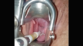 Creampie milf preggo