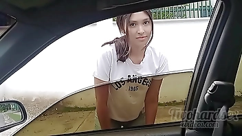 I meet my neighbor on the street and give her a ride, unexpected ending.