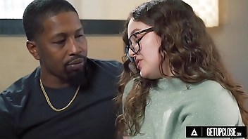 UP CLOSE - Stunning Leana Lovings Absolutely Wants Isiah Maxwell's Huge Dick Inside Her! CUM ON  ASS