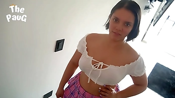 I teach my teenage student to fuck very deliciously