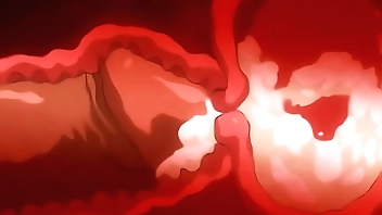 My partner cums inside my pussy, it's too much, it comes out of my pussy - Hentai Uncensored