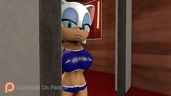 Rouge the bat r34 [mordecai on parade]