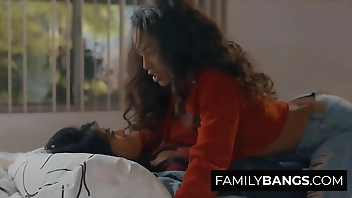 FamilyBangs.com ⭐ Annoying New Stepsister with Load Music, Ember Snow, Ajaa Xxx