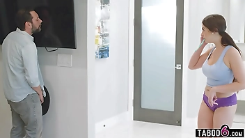 Big tits Asian teen Chloe Surreal gets back at cheating GF with her stepdad