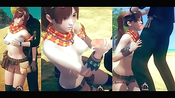 【巨乳行商人シャン】 AI〇女プレイエロ動画(美女サブキャラ編 エッチあり)リアル3DCGエロゲーム【ヘンタイゲーム】