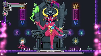 FlipWitch: Forbidden Sex Hex // All Boss Fights (Hentai Game)