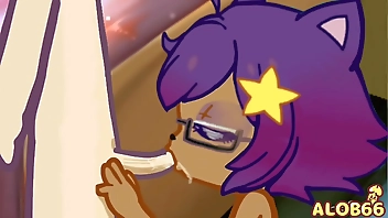 (gachalife) sexy Gachatuber Bex suck a big dick white.