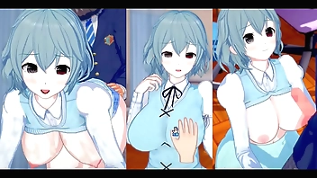 【エロゲーコイカツ！】東方 多々良小傘におっぱい揉みまくりH！3DCG巨乳アニメ動画(東方プロジェクト)【ヘンタイゲーム とうほう こがさたたら】