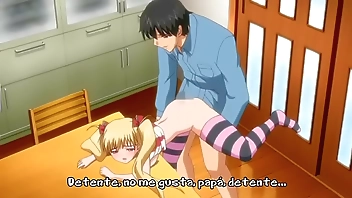 Oni Chichi 1 Spanish - school hentai