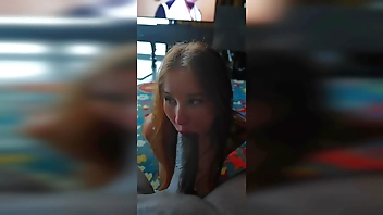 Boyfriend watches his girl get the kind of fucking he can't provide