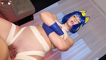 Cosplay Ankha meme 18  real porn version by SweetieFox