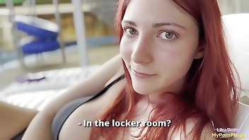 Sexy Stranger Took Me Into The Locker Room To Suck My Big Cock And Get Fucked- LikaBusy.