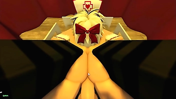 Nurse takes care of horny patient