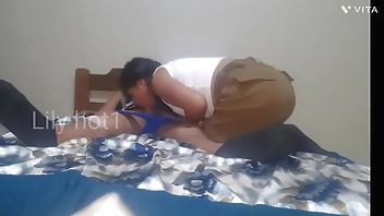 Hidden camera, this young man doesn't know that I recorded him in a hotel