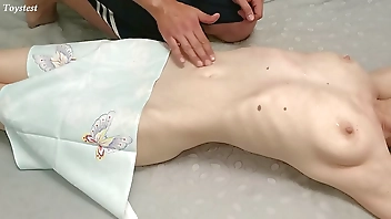 Homemade Oil Massage with Two Orgasms for Beautiful Babe