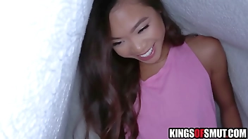 Fucking my cute asian step sister - Vina Sky & Johnny Love