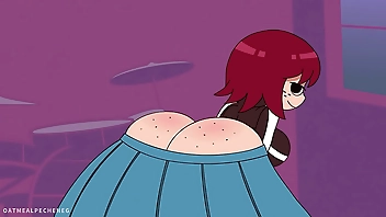 Kim Pine and Scott Pilgrim do anal