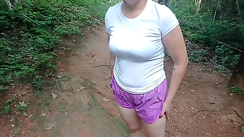 I fuck a stranger with the agreement of helping her get out of the forest