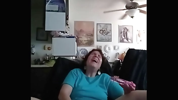 Tearing My Pussy Up With My New Dildo