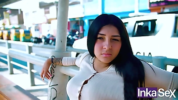 Petite 18 year old pink pussy teen gets fucked by black cock for going out partying