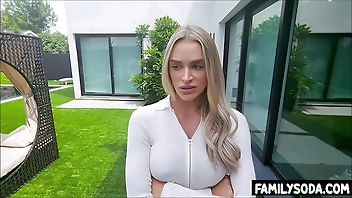 Concerned stepdad fucks her in the ass