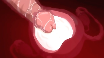 Hot Busty Teen is Creampied All Days - Hentai Uncensored [Subtitled]