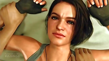 jill valentine creampie and anal - with audio
