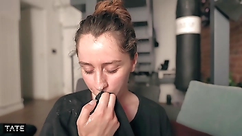 Huge Cumshot For Horny Stepsis