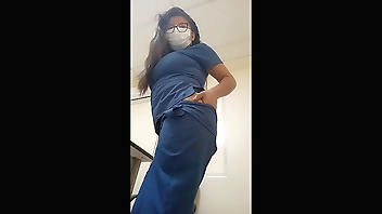 hospital nurse viral video!! he went to put a blister on the patient and they ended up fucking