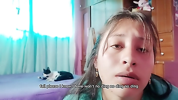 Stepsister pumps my milk tenderly