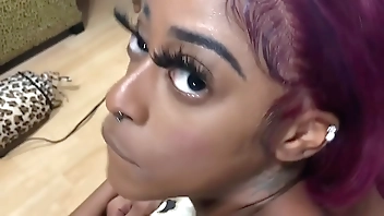 SLIM SEXY TINY SMALL 18YO EBONY FIRST TIMER INTERRACIAL SEX