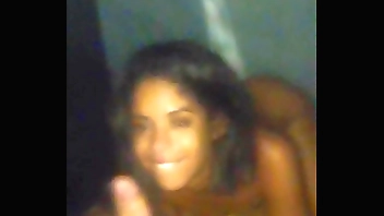 I took the hottie in the camp and I came inside her pussy