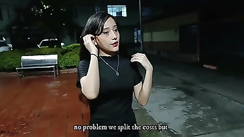 I meet a beautiful petite Latina in the park and invite her to the apartment to have fun with my cock FULL STORY