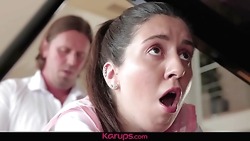 Maid Katty West Bent Over The Piano And Fucked