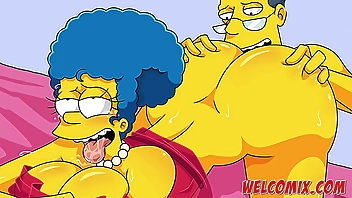 Fucking the hot neighbor! The neighbor's love - The Simptoons