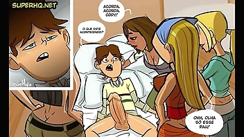 Total Drama Intercurse parody - Orgy, 5 Girls vs 1 Guy