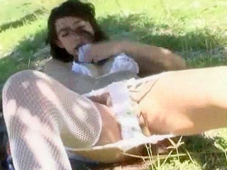 Japanese Princess Brings Nippon Naughtiness to Nature's Oasis